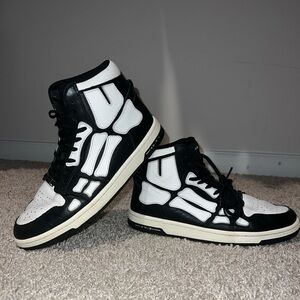 Amiri men’s shoe size 9 skel hi top